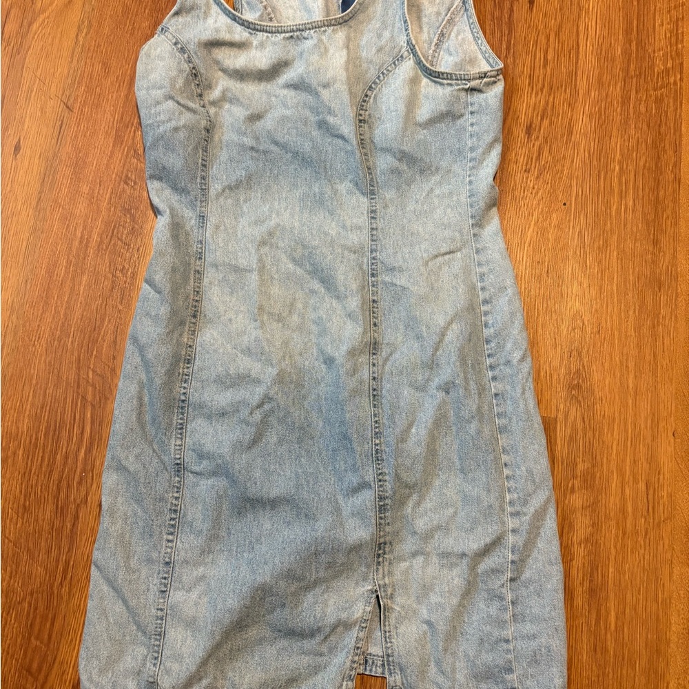 Denim Mini Dress